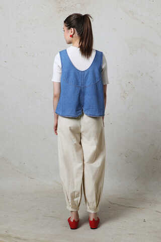 Şalvar Pantolon Taş - 7