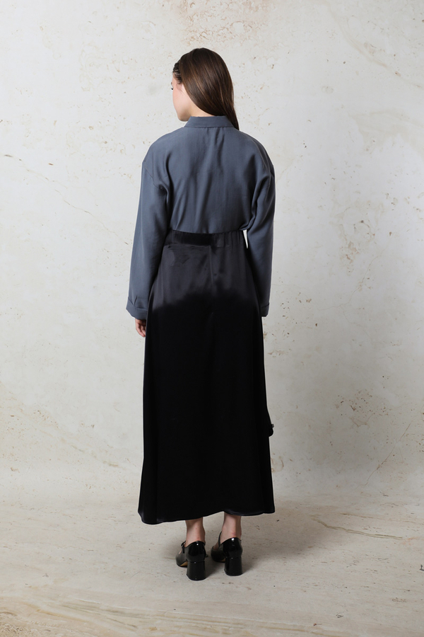 Saten Etek Siyah - 5