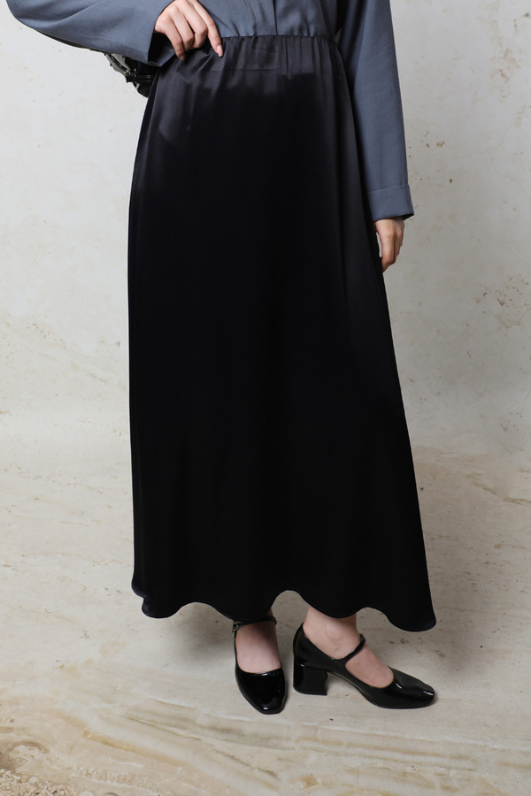 Saten Etek Siyah - 1