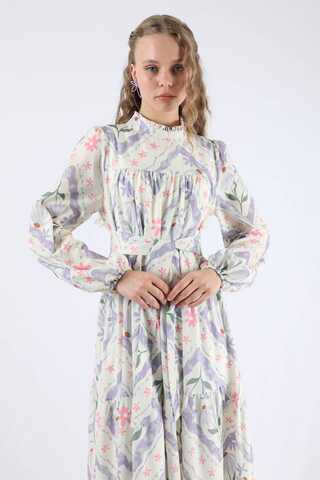 Scarf Dress Lilac - 2