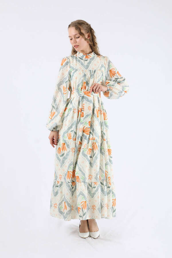 Scarf Dress Mint - 3