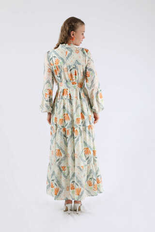 Scarf Dress Mint - 5