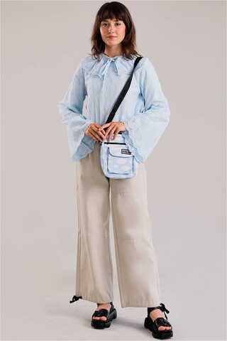 Seyyar Collar Shirt Baby Blue - 1
