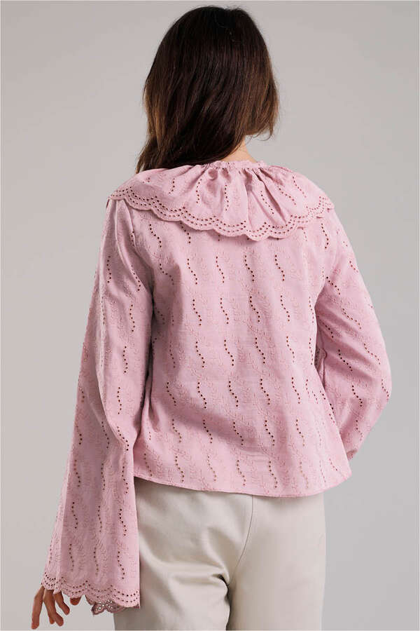 Seyyar Collar Shirt Dried Rose - 2