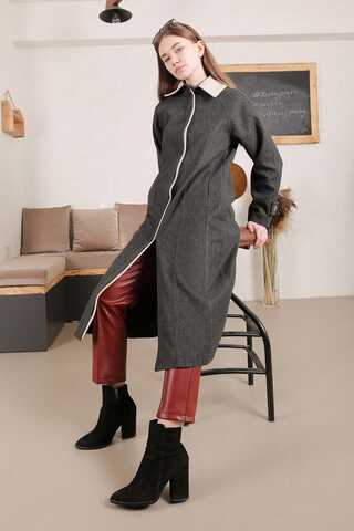 Shirt Cachet Coat Anthracite - 4