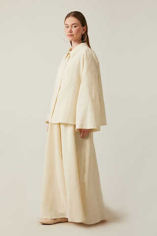 Shirt Collar Muslin Set Stone - 2