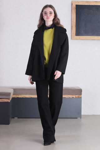 Short Cachet Coat Black - 2