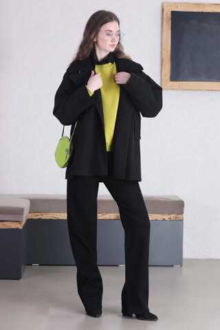 Short Cachet Coat Black - 3