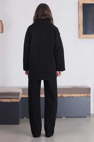 Short Cachet Coat Black - 6