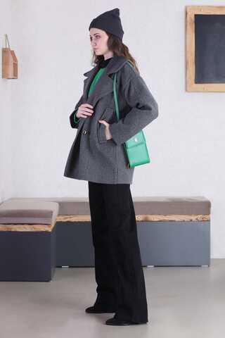 Short Cachet Coat Grey - 2