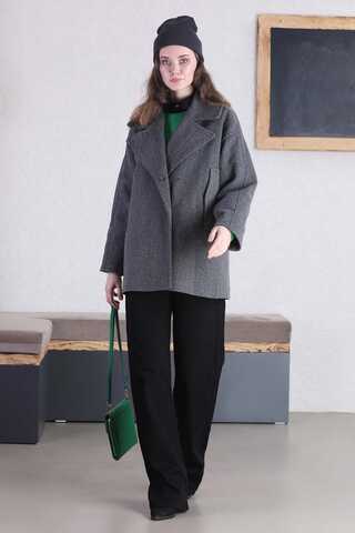 Short Cachet Coat Grey - 3