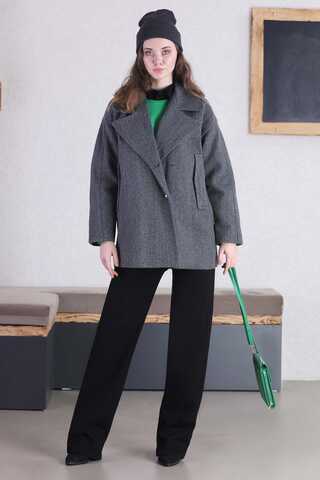 Short Cachet Coat Grey - 4