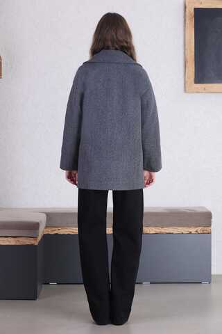 Short Cachet Coat Grey - 6