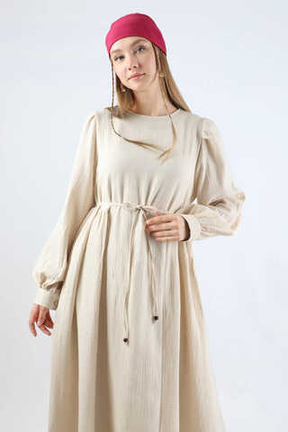 Side Gathered Dress Stone - 2