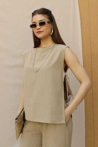 Sıfır Kol İkili Takım Camel - 4