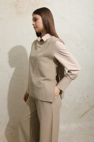 Sıfır Kol İkili Takım Camel - 7