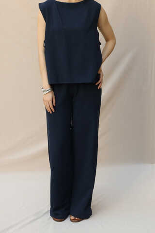 Sıfır Kol İkili Takım Lacivert - 5