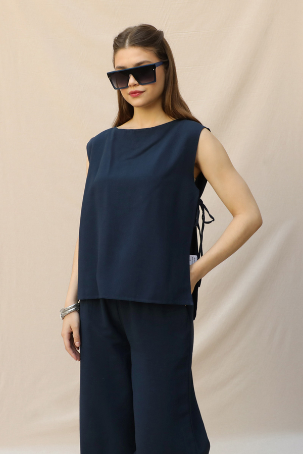 Sıfır Kol İkili Takım Lacivert - 6