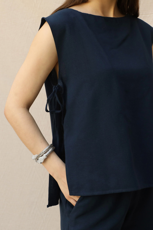 Sıfır Kol İkili Takım Lacivert - 4