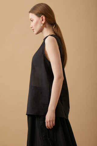 Sıfır Kollu Kısa Boy Vual Astar Siyah - 6