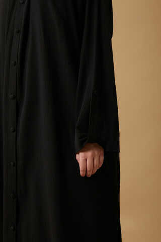 Şile Bezi Tunik Takım Siyah - 9