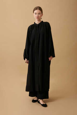 Şile Cloth Tunic Set Black - 8