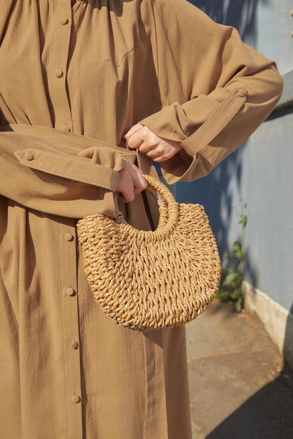 Şile Cloth Tunic Set Camel - 3