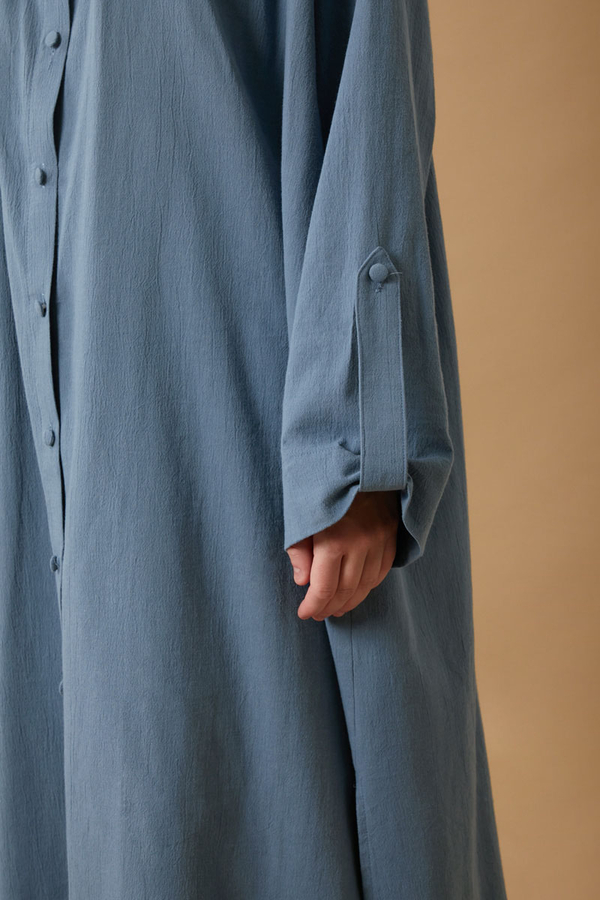 Şile Cloth Tunic Set Indigo - 20