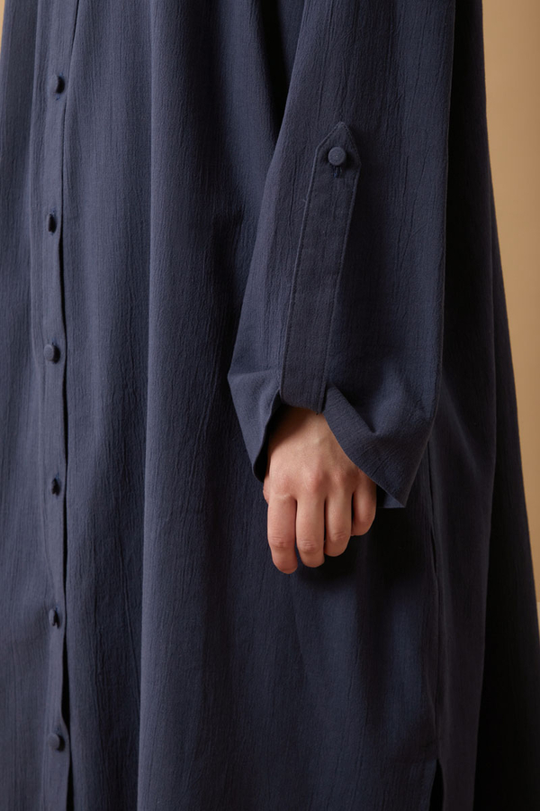 Şile Cloth Tunic Set Navy - 5