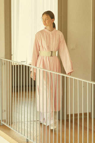 Şile Cloth Tunic Set Powder - 15