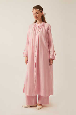 Şile Cloth Tunic Set Powder - 7