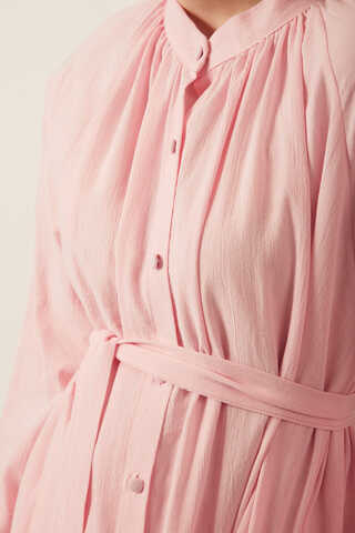 Şile Cloth Tunic Set Powder - 3