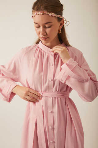 Şile Cloth Tunic Set Powder - 10