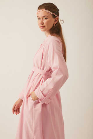 Şile Cloth Tunic Set Powder - 5