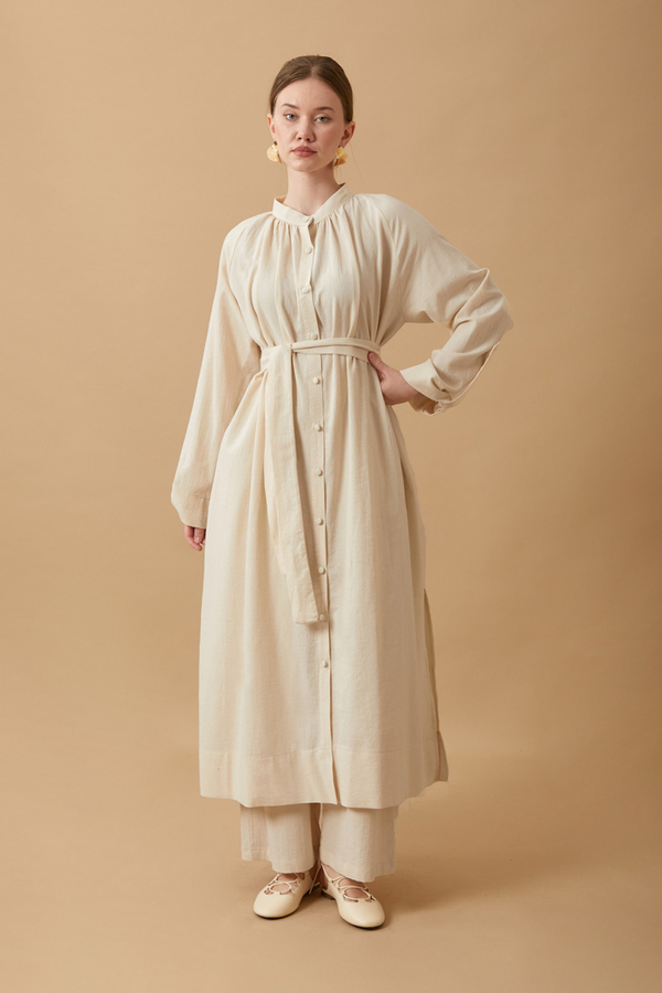 Şile Cloth Tunic Set Stone - 2