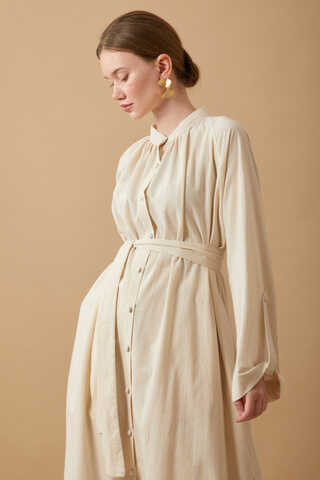 Şile Cloth Tunic Set Stone - 6