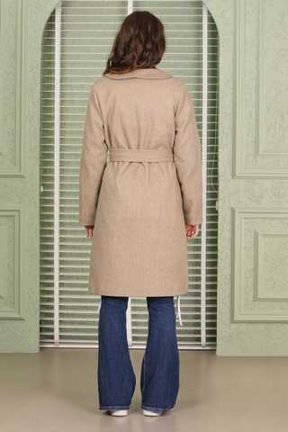 Single Button Cachet Coat Beige - 9