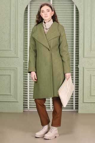 Single Button Cachet Coat Green - 5