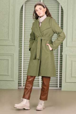 Single Button Cachet Coat Green - 6