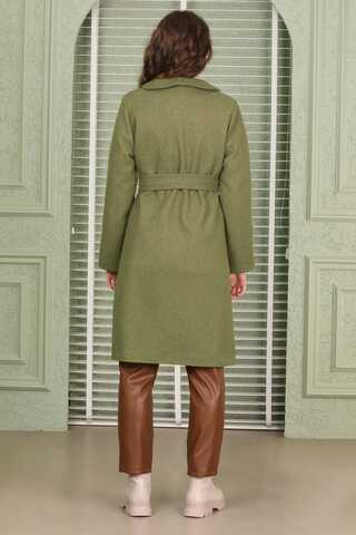 Single Button Cachet Coat Green - 9