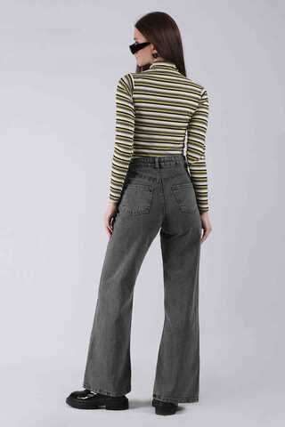 Slit Jeans Anthracite - 5