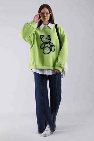 Slit Jeans Dark Blue - 1