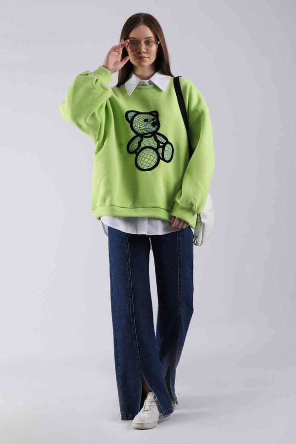 Slit Jeans Dark Blue - 1