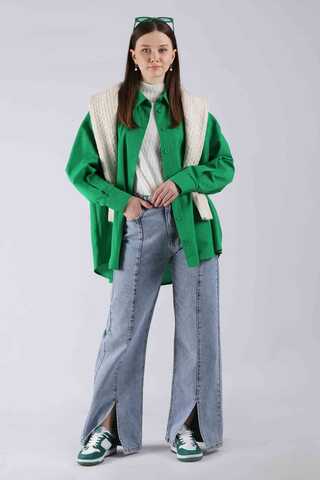 Slit Jeans Light Blue - 2