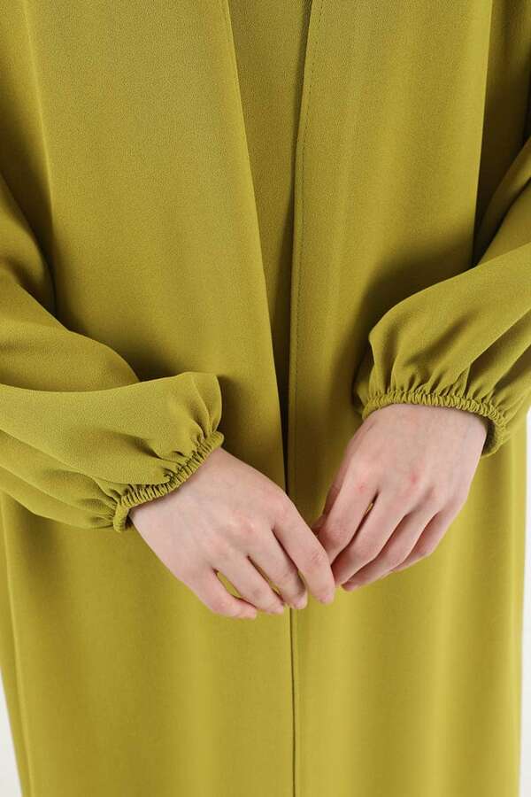 Soft Kimono Suit Oil Green - 2