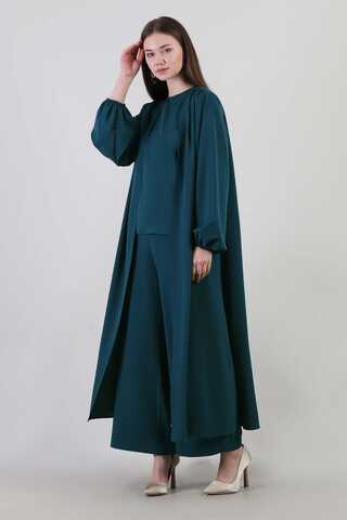 Soft Kimono Takım Zümrüt - 1
