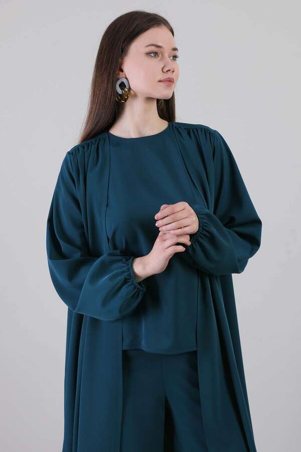 Soft Kimono Takım Zümrüt - 2