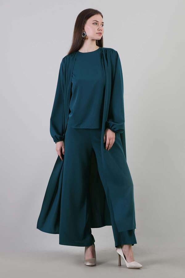 Soft Kimono Takım Zümrüt - 4
