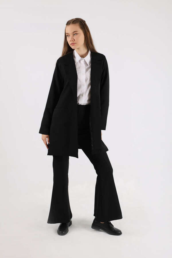 Spanish Trousers Jacket & Pants Suit Black - 1