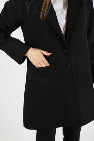 Spanish Trousers Jacket & Pants Suit Black - 4